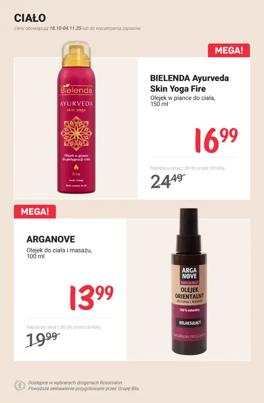 Rossmann - gazetka promocyjna Jesienny niezbędnik pielęgnacyjny - PROMOCJE od czwartku 30.10 do wtorku 04.11 - strona 8