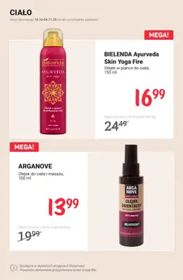 Rossmann - gazetka promocyjna Jesienny niezbędnik pielęgnacyjny - PROMOCJE od czwartku 30.10 do wtorku 04.11 - strona 8 Rossmann - gazetka promocyjna Jesienny niezbędnik pielęgnacyjny - PROMOCJE od czwartku 30.10 do wtorku 04.11 - strona 8