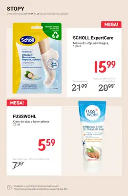 Rossmann - gazetka promocyjna Jesienny niezbędnik pielęgnacyjny - PROMOCJE od czwartku 30.10 do wtorku 04.11 - strona 10 Rossmann - gazetka promocyjna Jesienny niezbędnik pielęgnacyjny - PROMOCJE od czwartku 30.10 do wtorku 04.11 - strona 10