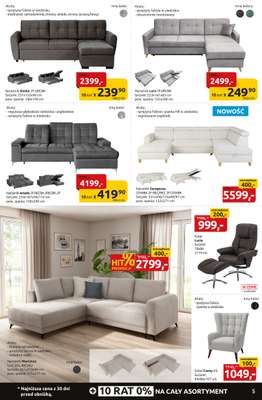 Black Red White - gazetka promocyjna Black Weeks do -55% na setki mebli i dodatków. od czwartku 30.10 do niedzieli 16.11 - strona 5