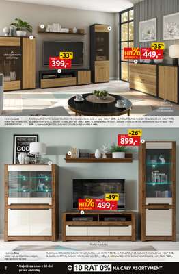 Black Red White - gazetka promocyjna Black Weeks do -55% na setki mebli i dodatków. od czwartku 30.10 do niedzieli 16.11 - strona 2