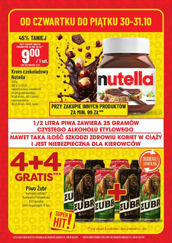 POLOmarket - gazetka promocyjna Super hity na weekend od czwartku 30.10 do piątku 31.10 - strona 8