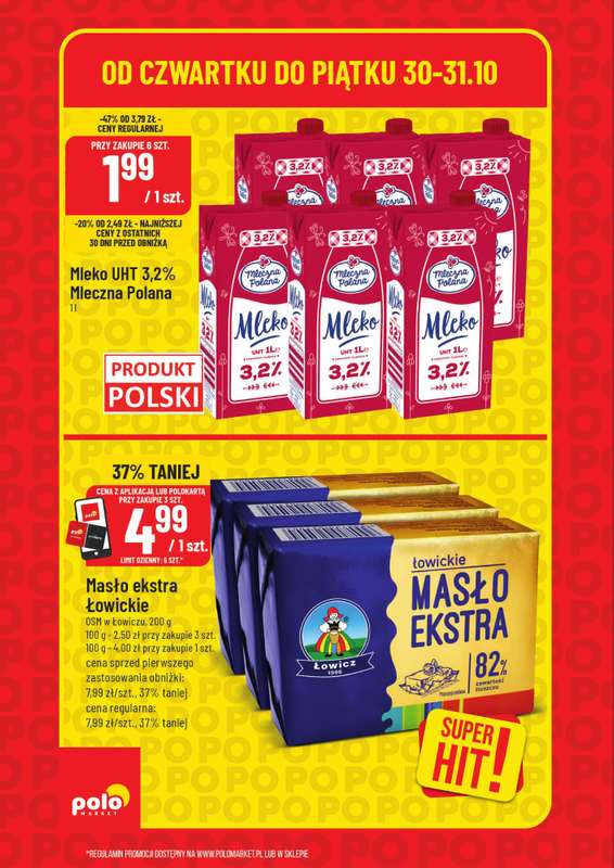 POLOmarket - gazetka promocyjna Super hity na weekend od czwartku 30.10 do pi膮tku 31.10 - strona 2 POLOmarket - gazetka promocyjna Super hity na weekend od czwartku 30.10 do pi膮tku 31.10 - strona 2