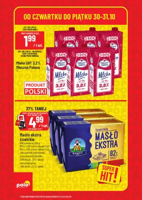 POLOmarket - gazetka promocyjna Super hity na weekend od czwartku 30.10 do piątku 31.10 - strona 2 POLOmarket - gazetka promocyjna Super hity na weekend od czwartku 30.10 do piątku 31.10 - strona 2