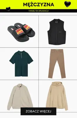 Sinsay - gazetka promocyjna Do -40% BLACK DAYS - codziennie nowa pula produktów! od czwartku 30.10 do środy 19.11 - strona 5 Sinsay - gazetka promocyjna Do -40% BLACK DAYS - codziennie nowa pula produktów! od czwartku 30.10 do środy 19.11 - strona 5