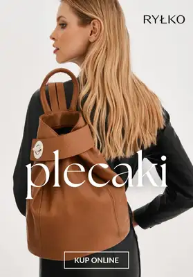 Ryłko - gazetka promocyjna PLECAKI dla niej od czwartku 30.10  Ryłko - gazetka promocyjna PLECAKI dla niej od czwartku 30.10