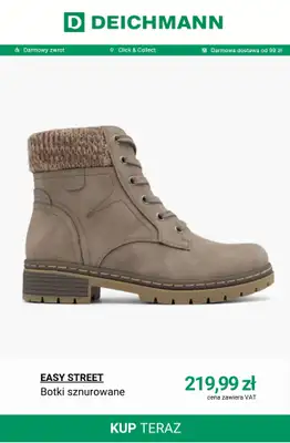 Deichmann - gazetka promocyjna Komfortowe botki od piątku 31.10  - strona 6 Deichmann - gazetka promocyjna Komfortowe botki od piątku 31.10  - strona 6