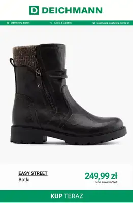 Deichmann - gazetka promocyjna Komfortowe botki od piątku 31.10  - strona 12 Deichmann - gazetka promocyjna Komfortowe botki od piątku 31.10  - strona 12