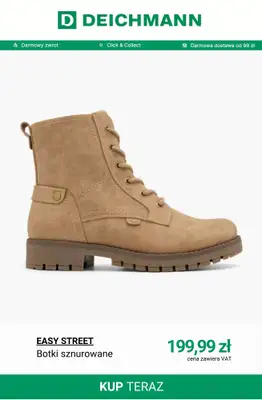 Deichmann - gazetka promocyjna Komfortowe botki od piątku 31.10  - strona 10 Deichmann - gazetka promocyjna Komfortowe botki od piątku 31.10  - strona 10
