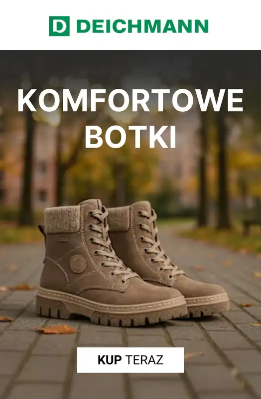 Deichmann - gazetka promocyjna Komfortowe botki od piątku 31.10 
