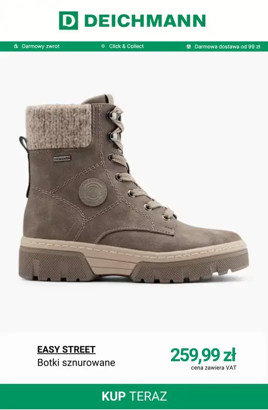 Deichmann - gazetka promocyjna Komfortowe botki od piątku 31.10  - strona 3