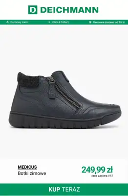 Deichmann - gazetka promocyjna Komfortowe botki od piątku 31.10  - strona 9 Deichmann - gazetka promocyjna Komfortowe botki od piątku 31.10  - strona 9