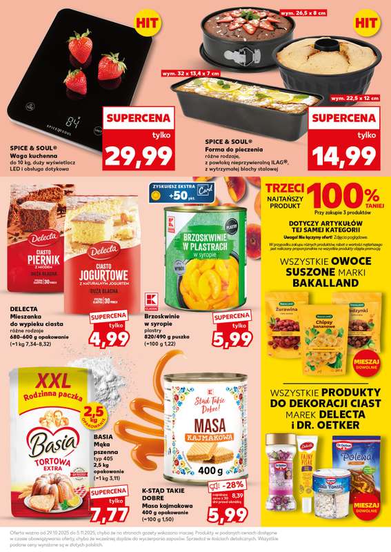 Kaufland - gazetka promocyjna Super pi膮tek! od pi膮tku 31.10 do pi膮tku 31.10 - strona 11 Kaufland - gazetka promocyjna Super pi膮tek! od pi膮tku 31.10 do pi膮tku 31.10 - strona 11