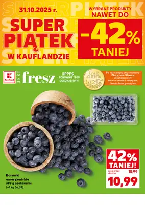 Kaufland - gazetka promocyjna Super piątek! od piątku 31.10 do piątku 31.10 - strona 2 Kaufland - gazetka promocyjna Super piątek! od piątku 31.10 do piątku 31.10 - strona 2