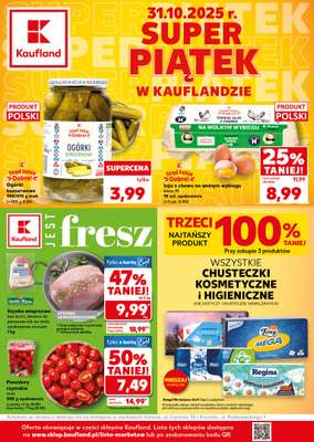 Kaufland - gazetka promocyjna Super piątek! od piątku 31.10 do piątku 31.10