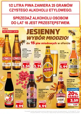 Kaufland - gazetka promocyjna Super piątek! od piątku 31.10 do piątku 31.10 - strona 20 Kaufland - gazetka promocyjna Super piątek! od piątku 31.10 do piątku 31.10 - strona 20