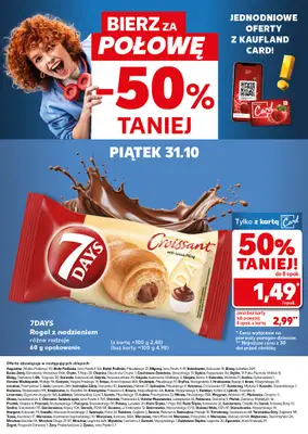 Kaufland - gazetka promocyjna Super piątek! od piątku 31.10 do piątku 31.10 - strona 26 Kaufland - gazetka promocyjna Super piątek! od piątku 31.10 do piątku 31.10 - strona 26