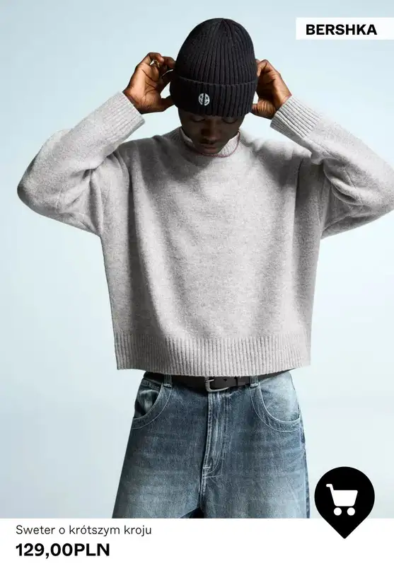 Bershka - gazetka promocyjna Męska odzież BASIC od czwartku 30.10  - strona 5