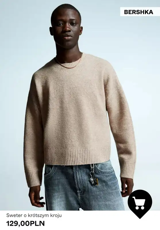 Bershka - gazetka promocyjna Męska odzież BASIC od czwartku 30.10  - strona 6