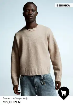 Bershka - gazetka promocyjna Męska odzież BASIC od czwartku 30.10  - strona 6 Bershka - gazetka promocyjna Męska odzież BASIC od czwartku 30.10  - strona 6