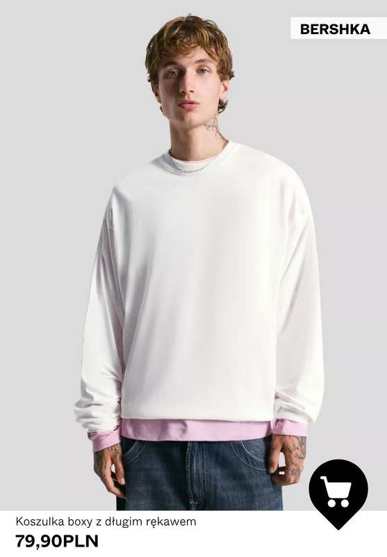 Bershka - gazetka promocyjna Męska odzież BASIC od czwartku 30.10  - strona 9