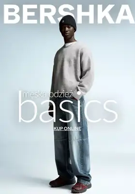 Bershka - gazetka promocyjna Męska odzież BASIC od czwartku 30.10  Bershka - gazetka promocyjna Męska odzież BASIC od czwartku 30.10