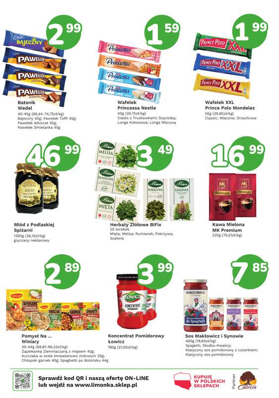 Limonka - gazetka promocyjna Gazetka od czwartku 06.11 do niedzieli 16.11 - strona 3