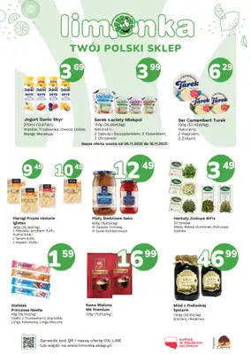 Limonka - gazetka promocyjna Plakat promocyjny od czwartku 06.11 do niedzieli 16.11 - strona 2