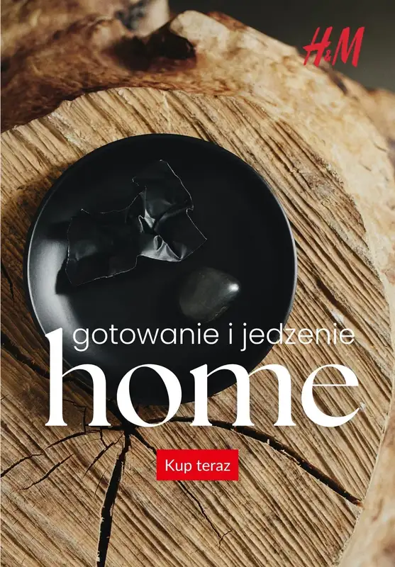H&M - gazetka promocyjna HOME: gotowanie i jedzenie  