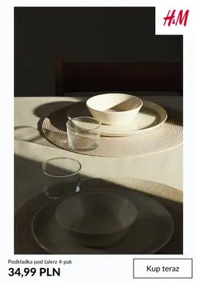 H&M - gazetka promocyjna HOME: gotowanie i jedzenie od czwartku 30.10  - strona 4 H&M - gazetka promocyjna HOME: gotowanie i jedzenie od czwartku 30.10  - strona 4