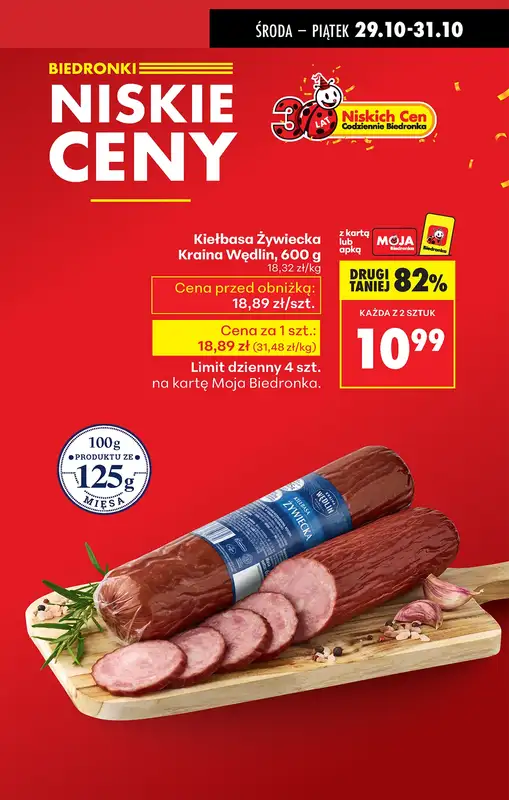 Biedronka - gazetka promocyjna Od środy od środy 29.10 do środy 05.11 - strona 9