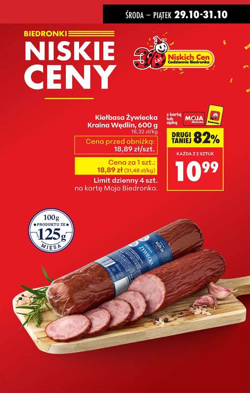 Biedronka - gazetka promocyjna Od środy od środy 29.10 do środy 05.11 - strona 9 Biedronka - gazetka promocyjna Od środy od środy 29.10 do środy 05.11 - strona 9