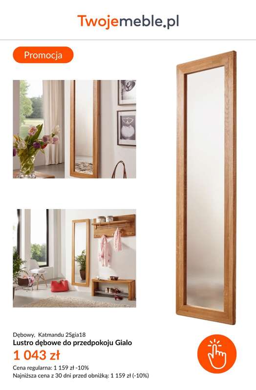 BEST SALE - gazetka promocyjna Twoje Meble | Do -25% na meble DREWNIANE od czwartku 30.10  - strona 8