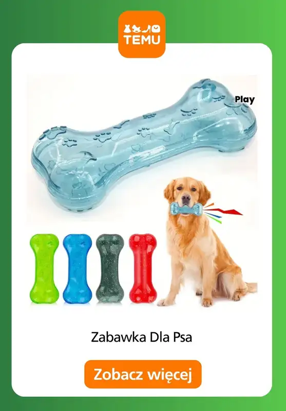 Temu - gazetka promocyjna Zabawki dla zwierząt   - strona 3