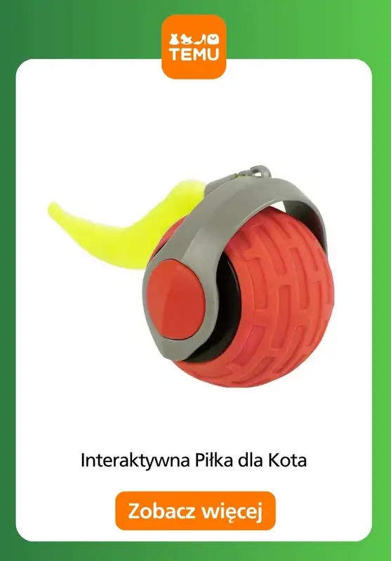 Temu - gazetka promocyjna Zabawki dla zwierząt od czwartku 30.10  - strona 9