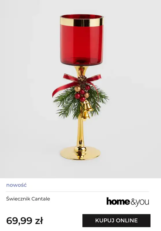 home&you - gazetka promocyjna Klasyczny czar świąt! od czwartku 30.10 do niedzieli 09.11 - strona 6