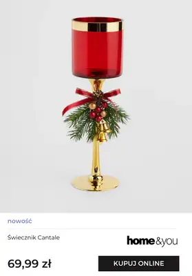 home&you - gazetka promocyjna Klasyczny czar świąt! od czwartku 30.10 do niedzieli 09.11 - strona 6 home&you - gazetka promocyjna Klasyczny czar świąt! od czwartku 30.10 do niedzieli 09.11 - strona 6