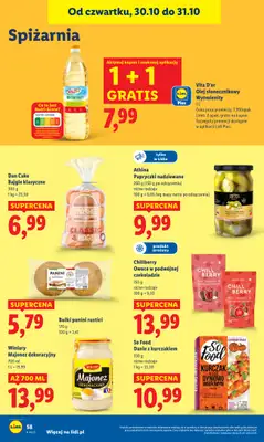 Lidl - gazetka promocyjna Oferta od czwartku od czwartku 30.10 do piątku 31.10 - strona 62 Lidl - gazetka promocyjna Oferta od czwartku od czwartku 30.10 do piątku 31.10 - strona 62
