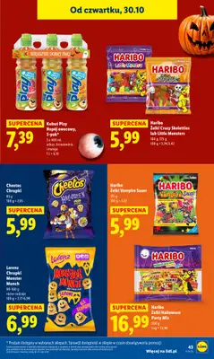 Lidl - gazetka promocyjna Oferta od czwartku od czwartku 30.10 do piątku 31.10 - strona 47 Lidl - gazetka promocyjna Oferta od czwartku od czwartku 30.10 do piątku 31.10 - strona 47