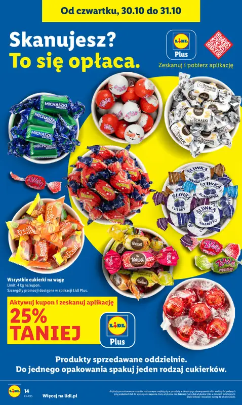 Lidl - gazetka promocyjna Oferta od czwartku od czwartku 30.10 do piątku 31.10 - strona 14