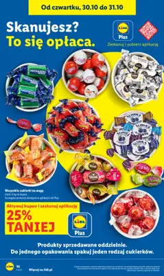 Lidl - gazetka promocyjna Oferta od czwartku od czwartku 30.10 do piątku 31.10 - strona 14 Lidl - gazetka promocyjna Oferta od czwartku od czwartku 30.10 do piątku 31.10 - strona 14