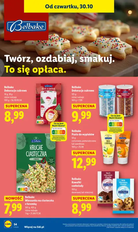 Lidl - gazetka promocyjna Oferta od czwartku od czwartku 30.10 do piątku 31.10 - strona 58