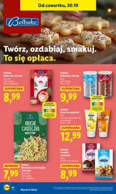 Lidl - gazetka promocyjna Oferta od czwartku od czwartku 30.10 do piątku 31.10 - strona 58 Lidl - gazetka promocyjna Oferta od czwartku od czwartku 30.10 do piątku 31.10 - strona 58