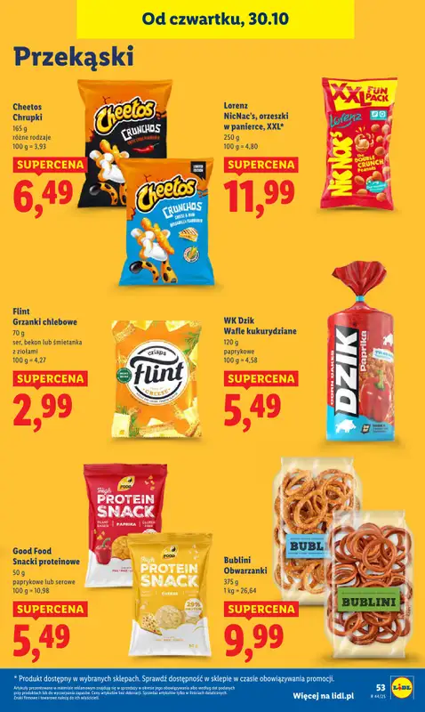 Lidl - gazetka promocyjna Oferta od czwartku od czwartku 30.10 do piątku 31.10 - strona 57