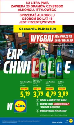 Lidl - gazetka promocyjna Oferta od czwartku od czwartku 30.10 do piątku 31.10 - strona 55 Lidl - gazetka promocyjna Oferta od czwartku od czwartku 30.10 do piątku 31.10 - strona 55