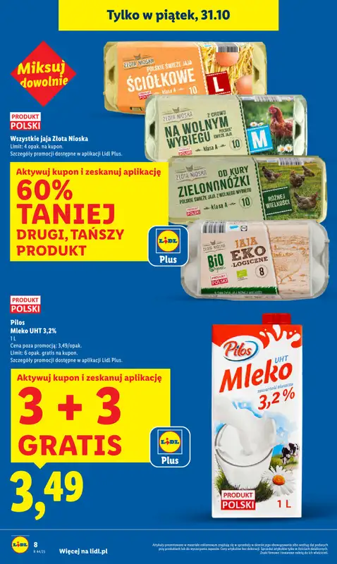 Lidl - gazetka promocyjna Oferta od czwartku od czwartku 30.10 do piątku 31.10 - strona 8