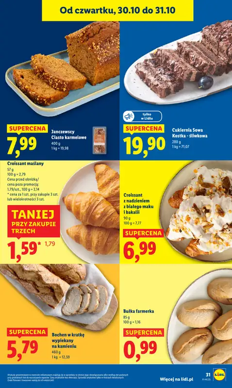 Lidl - gazetka promocyjna Oferta od czwartku od czwartku 30.10 do piątku 31.10 - strona 35