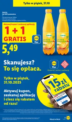 Lidl - gazetka promocyjna Oferta od czwartku od czwartku 30.10 do piątku 31.10 - strona 9 Lidl - gazetka promocyjna Oferta od czwartku od czwartku 30.10 do piątku 31.10 - strona 9