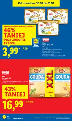 Lidl - gazetka promocyjna Oferta od czwartku od czwartku 30.10 do piątku 31.10 - strona 12 Lidl - gazetka promocyjna Oferta od czwartku od czwartku 30.10 do piątku 31.10 - strona 12