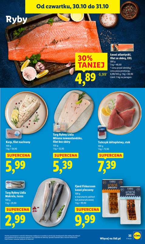 Lidl - gazetka promocyjna Oferta od czwartku od czwartku 30.10 do piątku 31.10 - strona 39